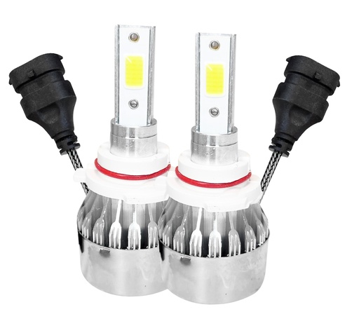 Kit Luces Blancas Cree Led H4 Alta Baja Fiat Uno Fiorino