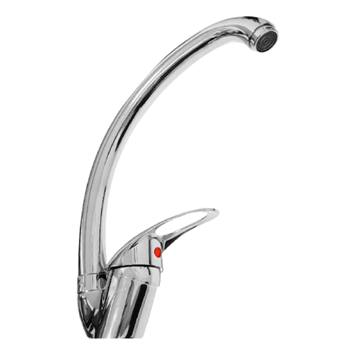 [YMN-47] Griferia Canilla Monocomando Pico Alto Cisne Cocina Baño