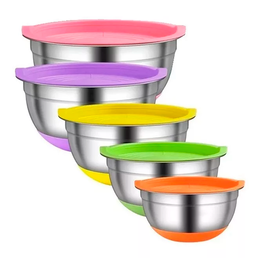 [MB-27] Set x5 Bowls con Tapa